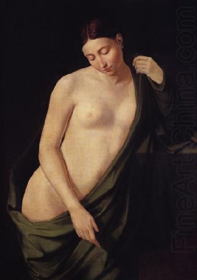 Wojciech Stattler Nude study of a woman. china oil painting image